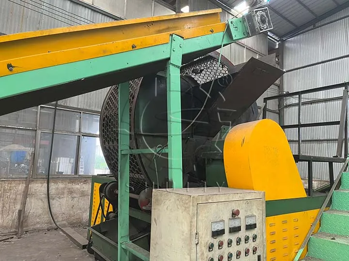 Подающий конвейер для шредера