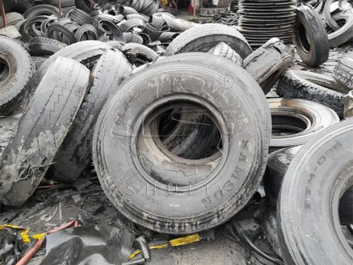 tyre recycling plant