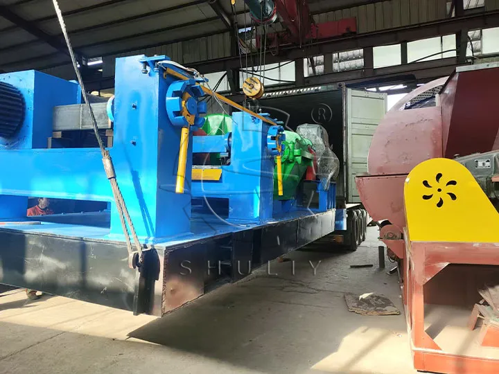 rubber powder machine to India