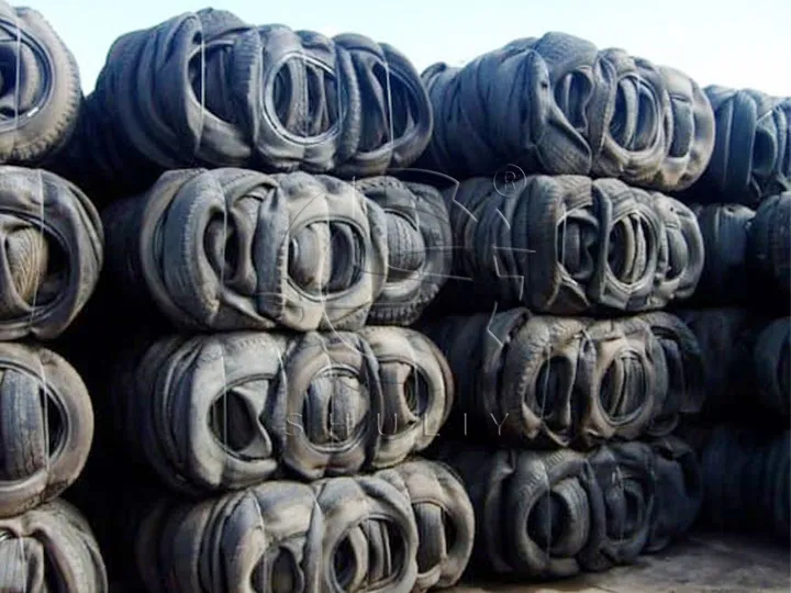 Baled Tires