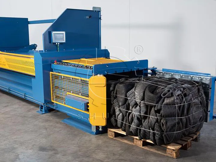 tyre baler