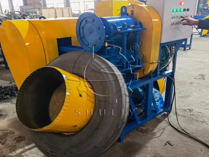 自动废旧轮胎切割机