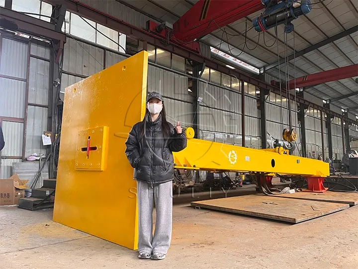 آلة إزالة الإطار من الإطارات الكبيرة