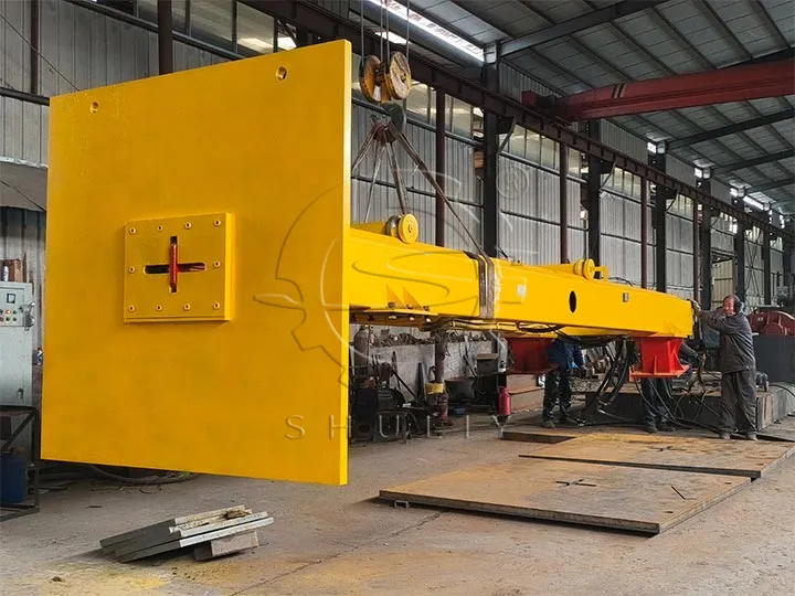 آلة إزالة الإطار من الإطارات الكبيرة