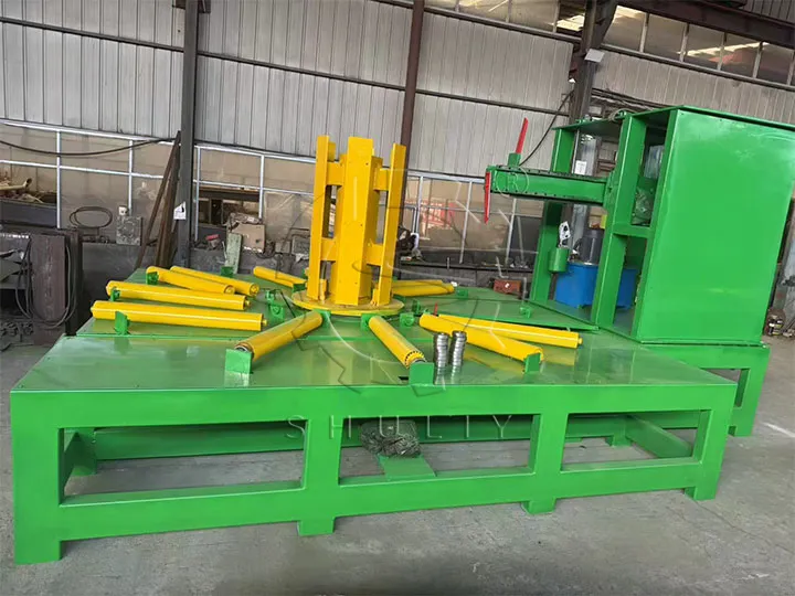 OTR 타이어 재활용 기계