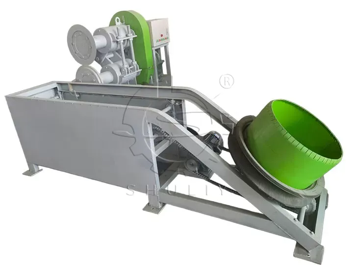 Slide-type tire cutting machine