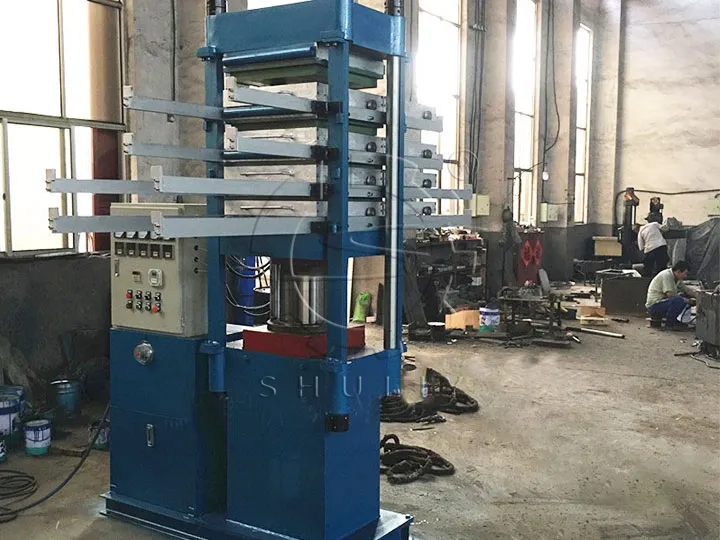 橡胶砖硫化压机