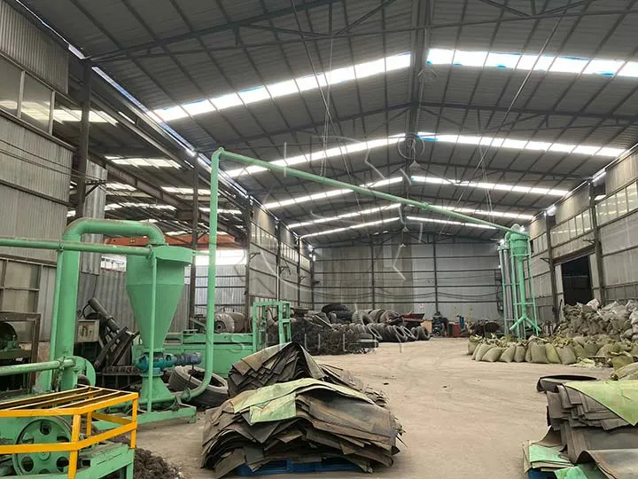 tire recycling business