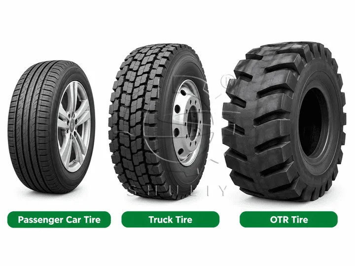 Tires of Different Sizes